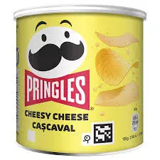 Pringles Cheesy Cheese Potato Chips Small	40g