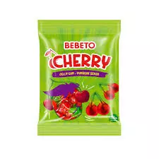 ebeto Cherry Jelly Gums Bag	80g