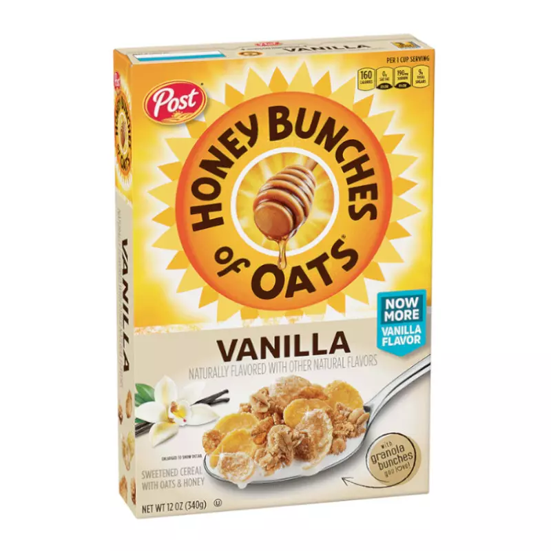 HONEY BUNCHES OF OATS VANILLA 340G