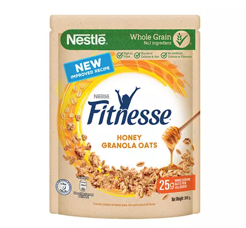 FITNESS GRANOLA OAT HONEY 300GR