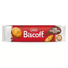 Lotus Biscoff Biscuits with Chocolate	150g