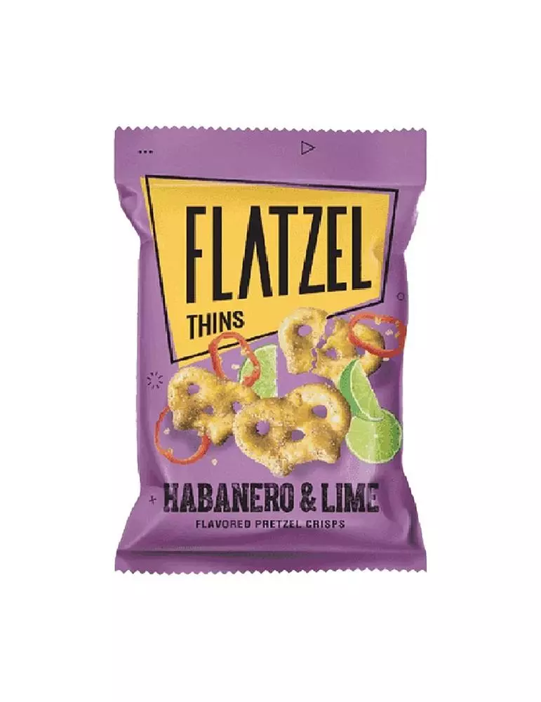 flatzel thins habanero & lime 65g