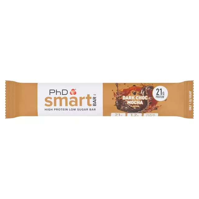 PhD Dark Choc Mocha Flavour Smart Bar 64g