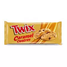 Twix Caramel Centres Biscuits	144g