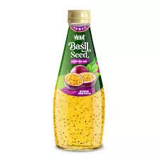 Vinut Basil Seed Passion Fruit Juice Glass Bottle	290ml