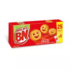 Mini BN Strawberry Biscuits	35g x 5Pieces