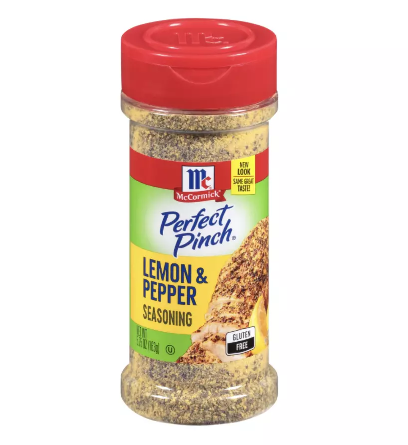 McCormick, Perfect Pinch, Lemon & Pepper Seasoning , 5.75 oz (163 g)