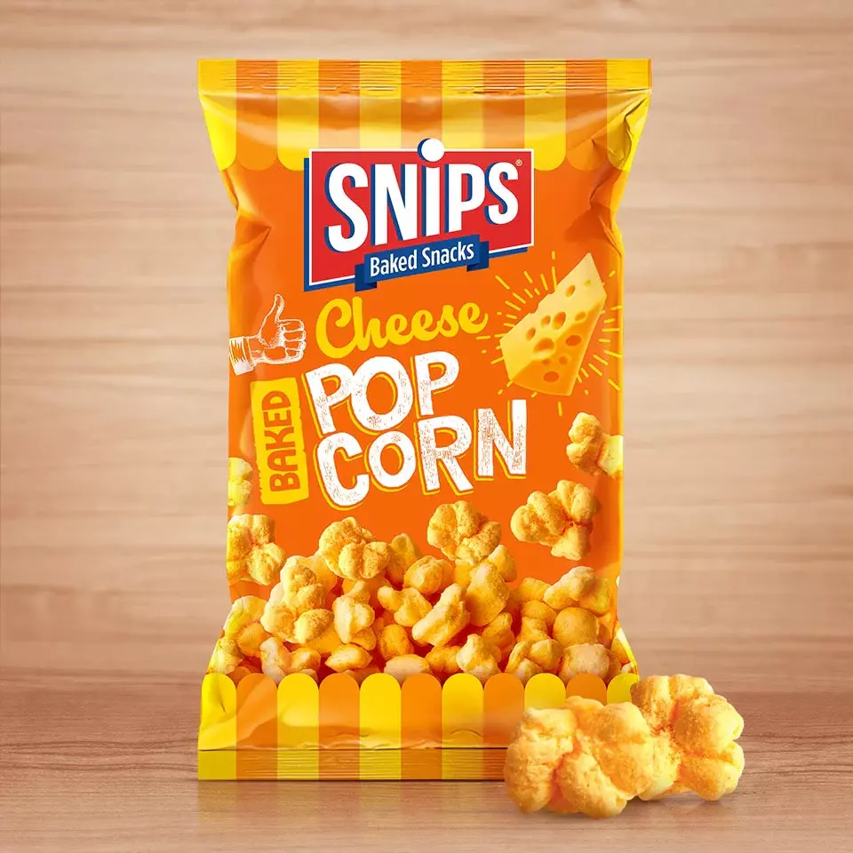 SNIPS POP CORN CHEESE 220G