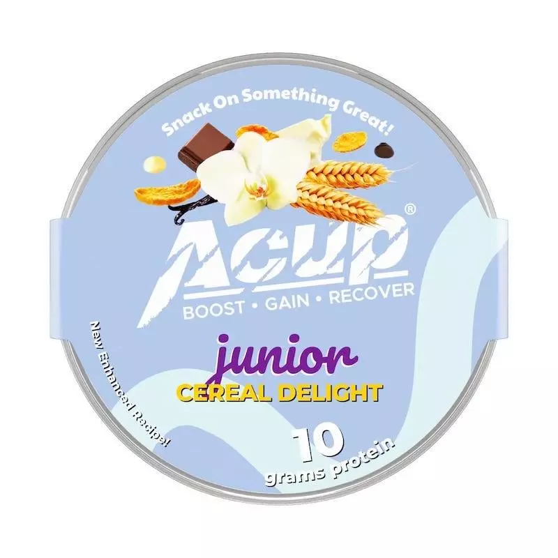 A CUP JUNIOR CEREAL DELIGHT 10G OF PROTEIN
