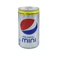 Pepsi Diet Soft Drink with 35 ml Free Mini Can	185ml