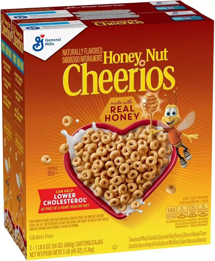 HONEY CHEERIOS CORN FLAKES 1.3KG