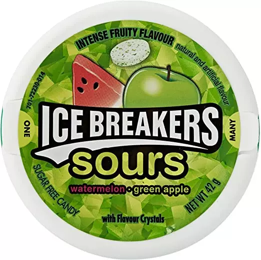 ICE BREAKERS WATERMELON/APPLE 42 GR