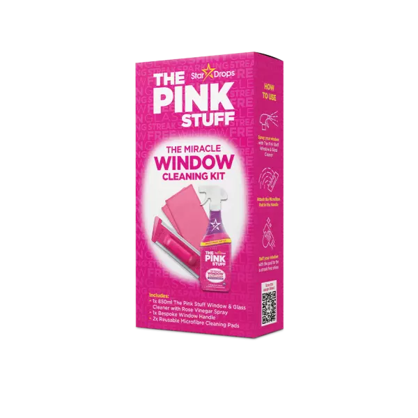 Window Cleaning Kit The Pink Stuff 850 ml