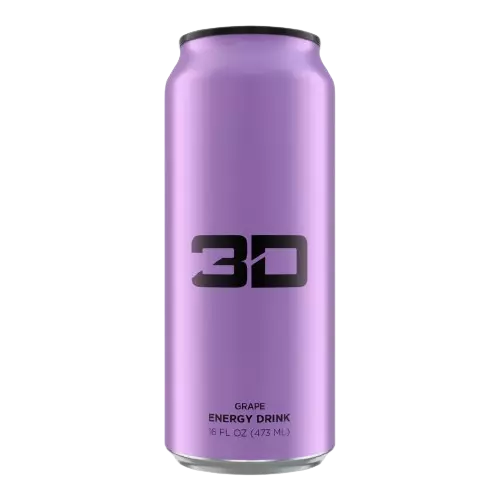 3D Energy Drinks Grape Flavour 473ml