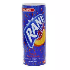 Rani Peach Juice Can with Fruit pieces	240ml