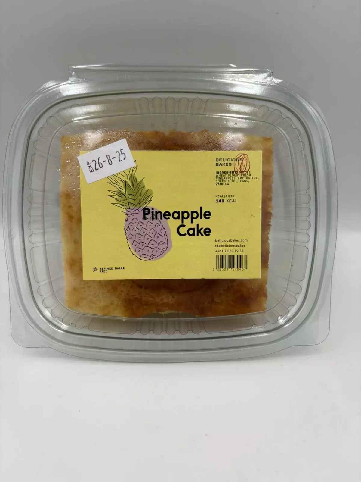 Belicious bakes Pineapple Cake