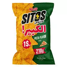 Master Sitos Pizza Tortilla Chips	210g