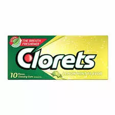 Clorets Lemon Mint Chewing Gum	14.5g - 10Pieces