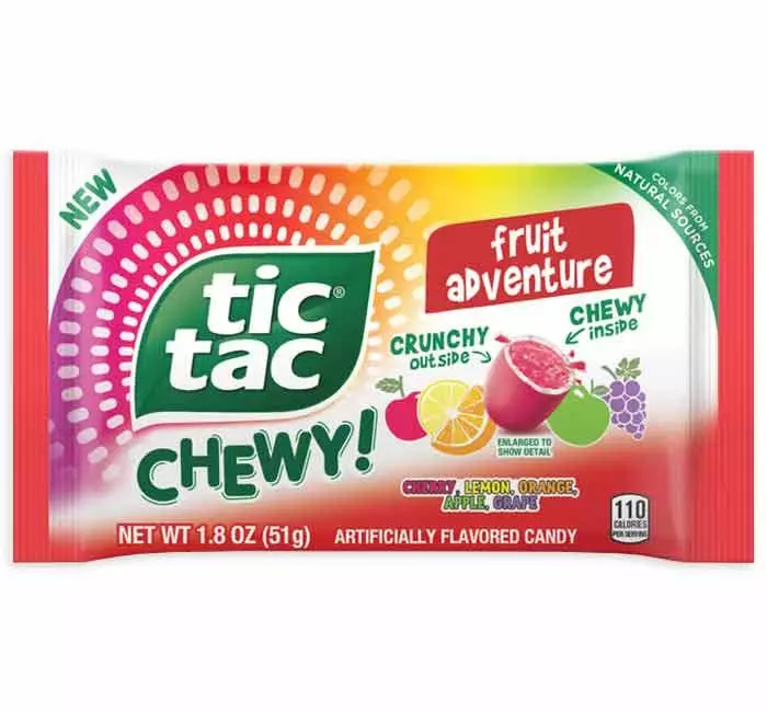 TICTAC CHEWY FRUIT ADVENTURE 51G