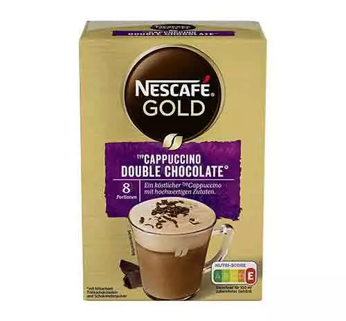 NESCAFE GOLD CAPP DOUBLE CHOCO 144G
