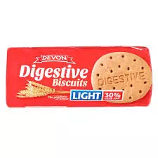 Devon Digestive Light Biscuits Pack	250g