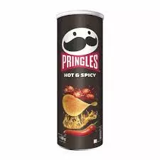 Pringles Hot & Spicy Potato Chips	165g