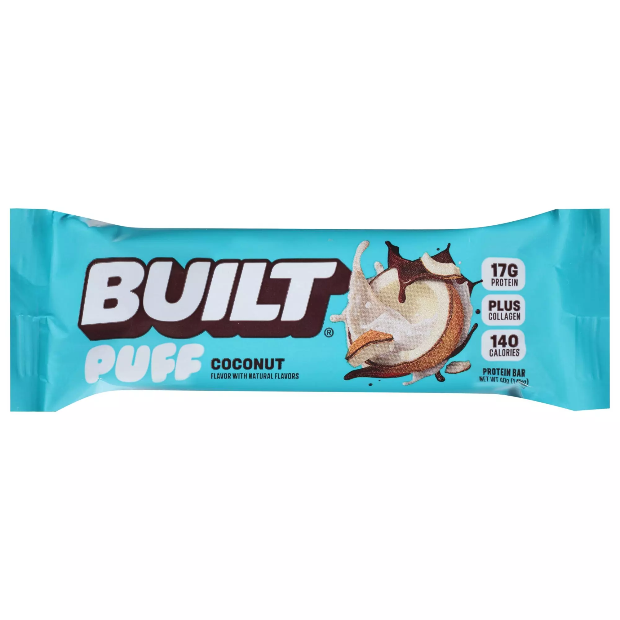 BUILT PUFF COCONUT 40G