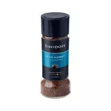 Davidoff Elegant Decaf Instant Coffee Glass Jar	100g