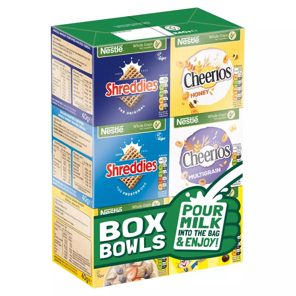 Nestlé Box Bowls Cereal 210g Nestlé Box Bowls Cereal 210g