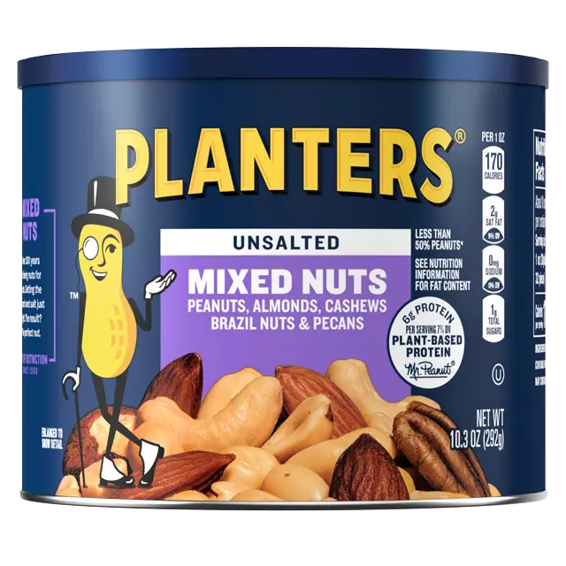 Planters  ( unsalted ) Mixed Nuts 292g