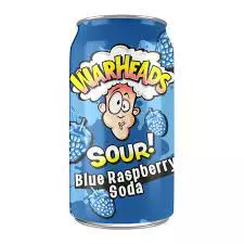 WARHEADS - BLUE RASPBERRY SOUR SOCIA