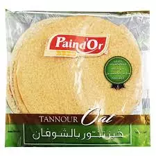 Pain D'or Tannour Oat Bread Small	160g