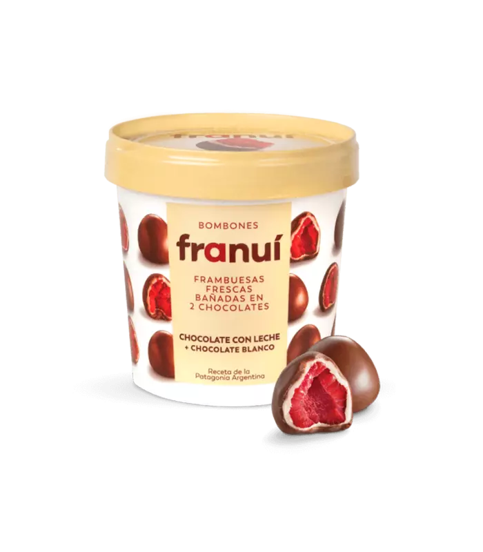 FRANUI RASPERIES CHOC 150G