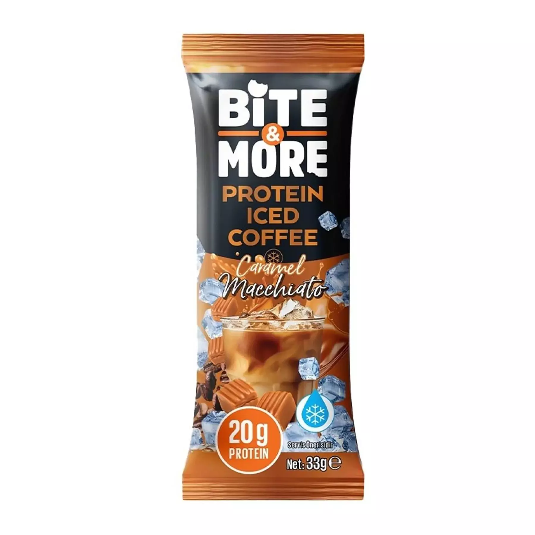 BITE&MORE PROTEIN ICED COFFEE CARAMEL 33G
