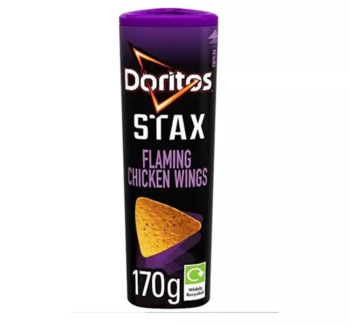DORITOS STAX FLAMING CHICKEN WINGS 170G