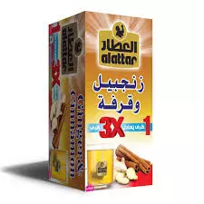 Alattar Ginger & Cinnamon Herbal Tea Box	12Tea Bags