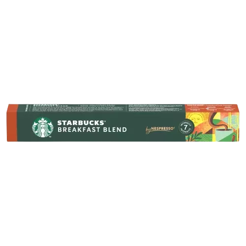 Starbucks® by Nespresso® Breakfast Blend Medium Coffee Pods 10's