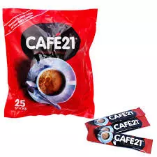 Cafe 21 2 in 1 Instant Coffee Mix Bag	25Sachets