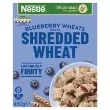 NESTLE WHOLE GRAIN BLUBERRY WHEATS 450G