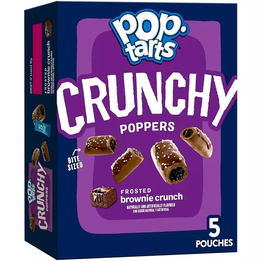 POP TARTS Crunchy Poppers frosted brownie 141g