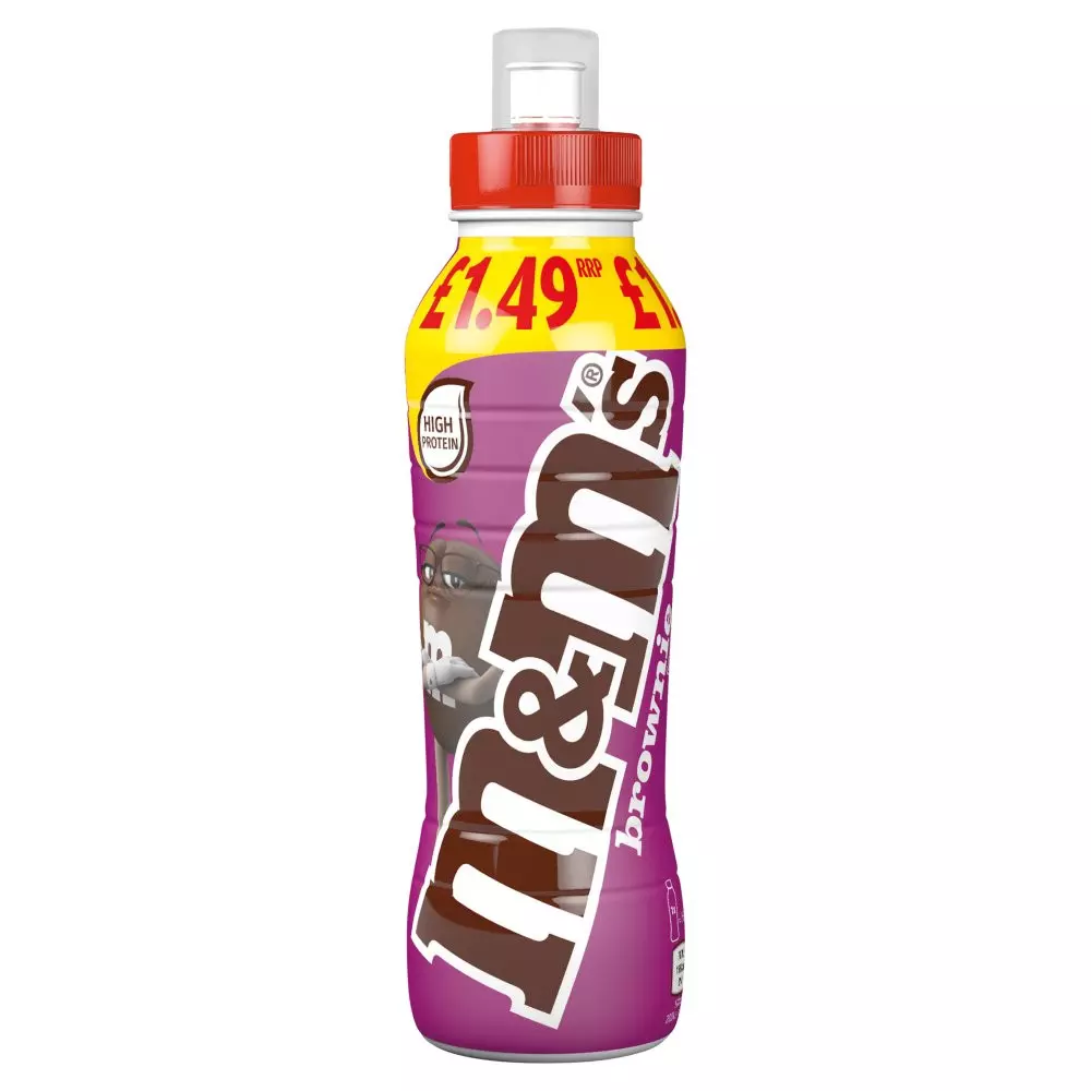 M & M BROWNIE PROTEIN DRINK 350ML