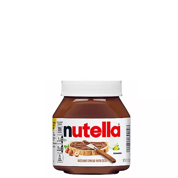 Nutella Hazelnut Spread with Cocoa for Breakfast, 220g Jar