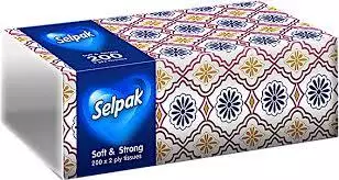 Selpak Comfort 2-ply Facial Tissues 300's	300Tissues