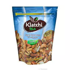 Klatchi Nuts Super Extra Cholesterol Free Nuts Unsalted	250g
