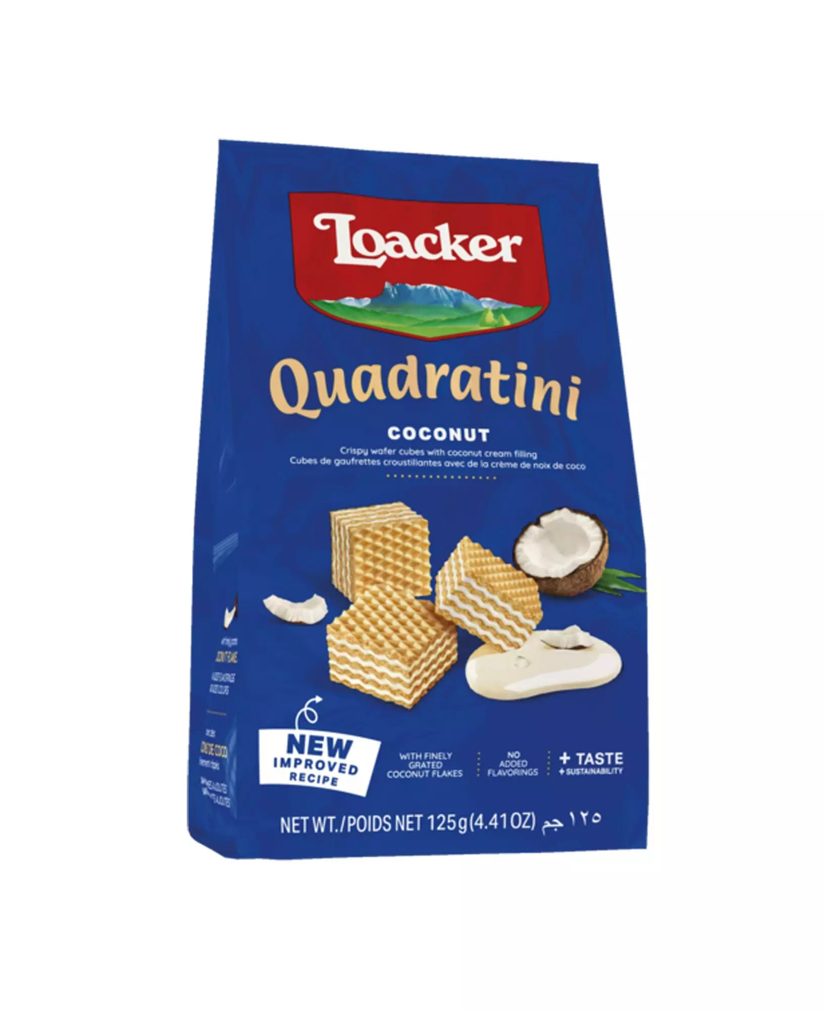 LOACKER QUADRATINI COCONUT