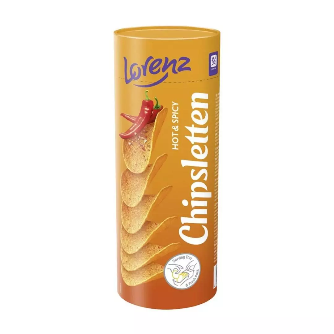 Lorenz Chipsletten Hot & Spicy 100g