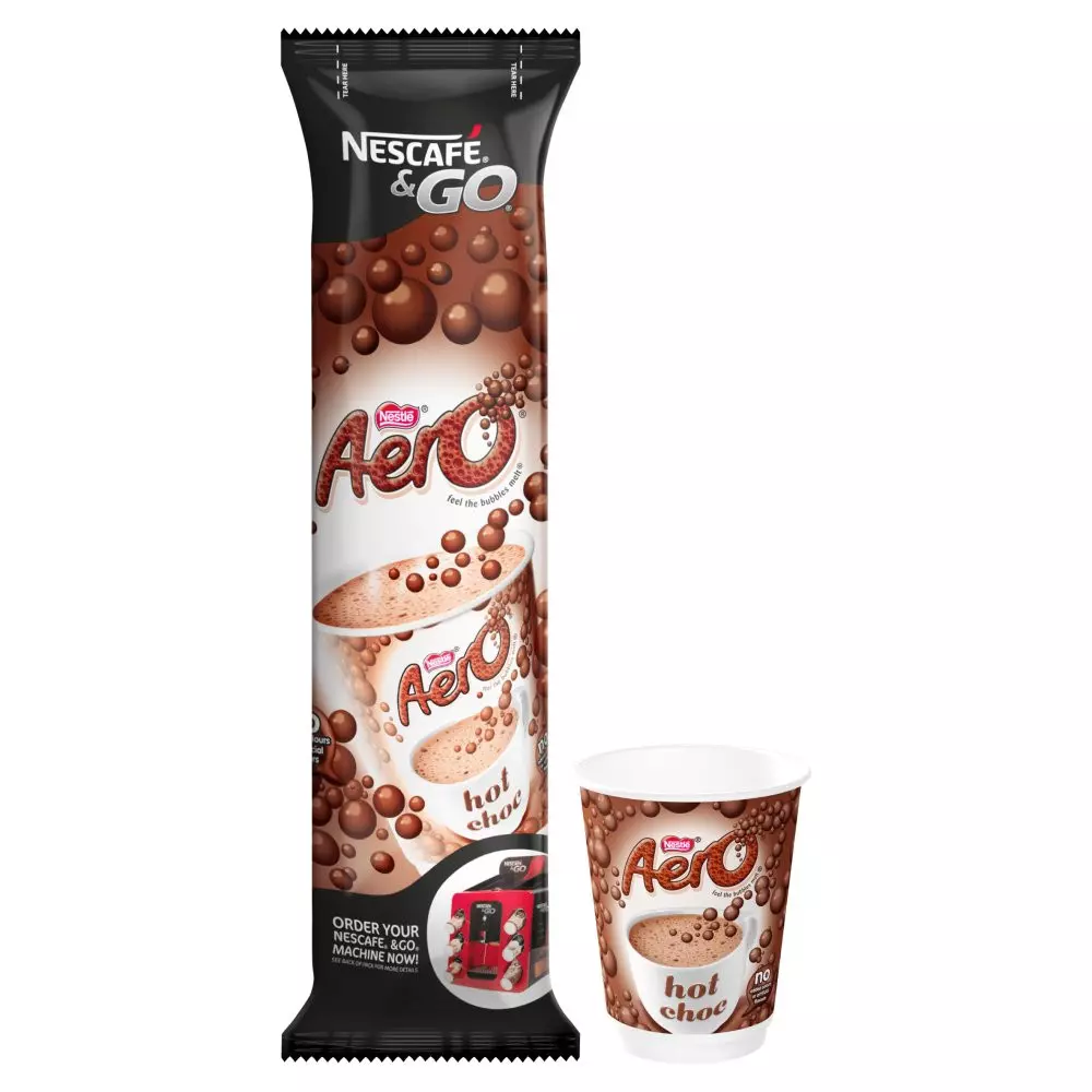 Nescafé & Go Aero Hot Choc 8 x 28g