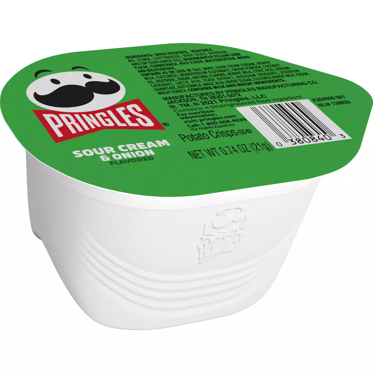Pringles Sour Cream & Onion Potato Chips Mini 21g