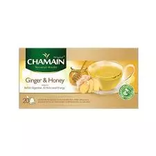 Chamain Ginger & Honey Tea Box	40g - 20Tea Bags