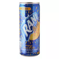 Rani Mango Juice Can with Fruit pieces	240ml